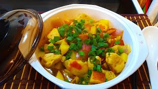 蕃茄瑪莎拉咖哩雞 Tomato Masala Curry Chicken 雞胸肉惹味滑溜 Smooth Tender Breast Meat in Spicy Flavourful Sauce 😋😋😋 [upl. by Eelyrag]