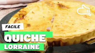 La recette de la quiche lorraine la base  Irresistible [upl. by Ivey]