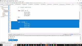 Java Program for 2D Array Operations Sum Multiply and Subtraction [upl. by Brawner694]