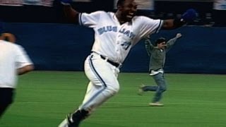 1993 WS Game 6 Joe Carter wins Series with homer [upl. by Nilahs676]