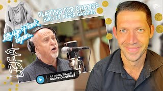 PUTS ME IN A GOOD MOOD Playing For Change  Biko ft Peter Gabriel Reaction LBFA Series [upl. by Enuj455]