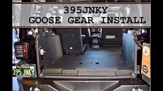 2016 Jeep Wrangler Goose Gear Install in the 395JNKY Garage [upl. by Chassin192]