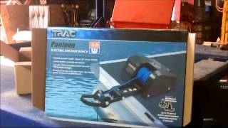 TracPontoon35AnchorWinch Part1 [upl. by Anavlis]