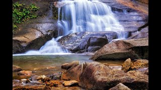 Waterfall sounds natural relaxing sounds natural palace [upl. by Ailyn]