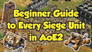 Beginner Guide to Siege Units in AoE2 [upl. by Finzer]