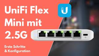 UniFi Flex Mini 25G Switch  USWFlex25G  Kompakter Switch mit vollem Datendurchsatz [upl. by Stelmach160]