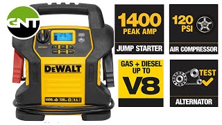 Dewalt DXAEJ14 Digital Portable Jumper  Air Compressor  Power Station  All In One Backup System [upl. by Timrek]