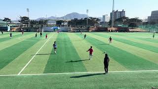 경남 fc U15 vs 아산 fc U15  gyeongnam fc U15 vs Asan fc U15  first half [upl. by Eblehs489]