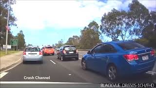 Queue jumper gets caught by unmarked police car [upl. by Broddy]