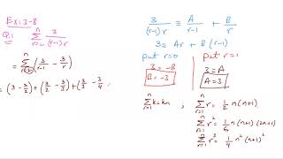 Summation of SeriesFurther MathsEx 3 B Question  1 [upl. by Adnaral509]