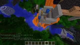 Minecraft EPIC Battledome 4 with Bajan Canadian TheCampingRusher GizzyGazza amp More [upl. by Nemzaj]