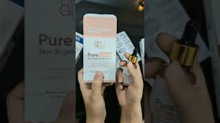 HeyGlow Serum amp Glutax9GS Glutathione Skin whitening tablets Review glutathione serum Heyglow [upl. by Hasila]