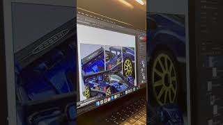 Design a hot wheels poster with me  Part 3 posterdesign poster graphicdesign hotwheels [upl. by Stanley]