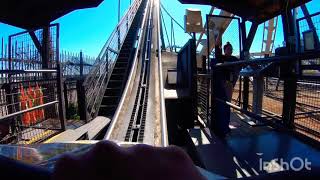 Silver Bullet at Frontier City in 4K front row [upl. by Salkcin943]