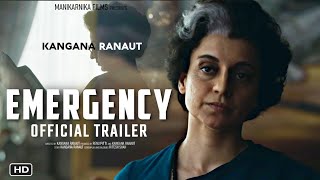 EMERGENCY 2023 Official Trailer  update  Kangana Ranaut  Anupam Kher  emergency movie trailer [upl. by Giverin]