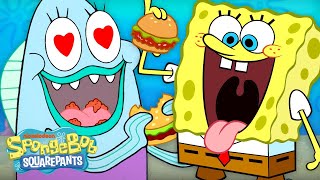 SpongeBobs Hungriest Moments 🤤  SpongeBob [upl. by Fleur]