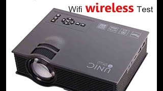 wireless Test  UC46 Projector [upl. by Farnsworth]