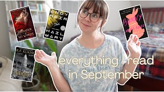 all the books I read in September📚🍂 [upl. by Nanreh]