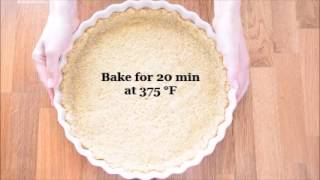 Easy GlutenFree Pie Crust [upl. by Sibel]