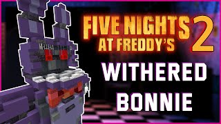 FNAF MOVIE 2  WITHERED BONNIE Minecraft Tutorial Guide [upl. by Chud163]