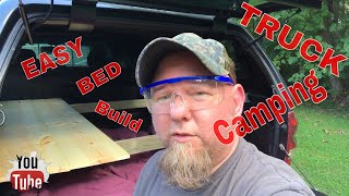 Truck Camping with Camper Shell Topper Cap Bed Build [upl. by Fleisig876]