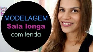 Como fazer modelagem de SAIA LONGA com FENDA  ModaByNill [upl. by Tarfe815]