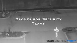 Use drones with FLiR thermal imaging for your security cameras and surveillance  DARTdrones [upl. by Danika]