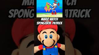 SML Shorts Mario Watch Spongebob Patrick smlmario sml mario smlshorts spongebob cartoon [upl. by Atterol]