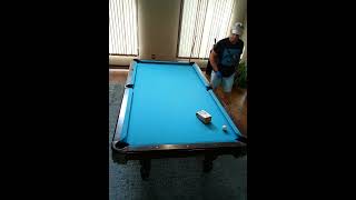 back to back pool trick shots 🎱🔥 [upl. by Akitan]