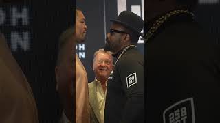 Chisora vs Joyce boxingtraining sportsnews boxing boxinggym fighter fighting [upl. by Spiegleman]