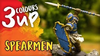 Painting Runewars Spearmen  Hobby Boot Camp [upl. by Esinel]