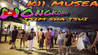 Hong Kong 4KHDR Full Walking tour K11 Musea Tsim Sha Tsui  TST  Hongkongs Most Famous District [upl. by Elyac]