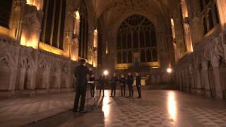 Tenebrae Factae Sunt Gesualdo The Gesualdo Six at Ely Cathedral LiveHolyWeek [upl. by Adnovay]