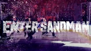 Oilers vs Stars  Game 6 Intro  Enter Sandman [upl. by Annahsit]