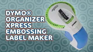 DYMO® Organizer Xpress Embossing Label Maker [upl. by Nysila]