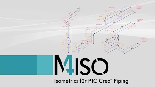 Isométriques de tuyauteries automatiques  M4 ISO Isometrics pour PTC Creo Piping [upl. by Eryn]