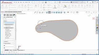 SOLIDWORKS  Simple Curve Driven Pattern [upl. by German]