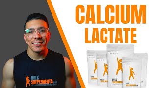 What is Calcium Lactate Benefits and Dosage [upl. by Ky841]