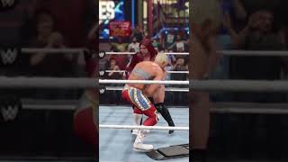 NUDETA VS CODY RHODES wwe wwe2k24 wwe2k23 wwefights reels trend trending viral ytshorts ww [upl. by Maclay717]