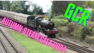 GCR Autumn Steam Gala 2024  Ambient Sound [upl. by Pammie]