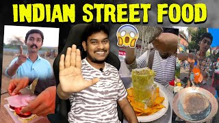 Its Very Wrong Bro😱Worst amp Weirdest Indian Street Food🤮 Maggi Milkshake Pepsi Omelette  Tamil [upl. by Ydaj]