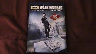 The Walking Dead Season 5 DVD ReviewUnboxing HD [upl. by Agostino]