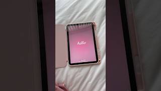 iPad mini 7 unboxing 💖 ipadmini7 ipad apple [upl. by Dutch]