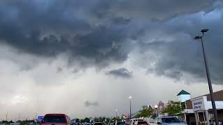 Timelapse of storm clouds rolling through the sky [upl. by Brosy339]