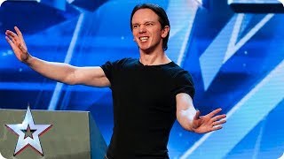 Andrew Lancaster treats us to some HILARIOUS impressions  Auditions  BGT 2018 [upl. by Annoyi721]