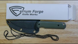 Ferrum Forge Lackey unboxing and first impressions [upl. by Atekram972]