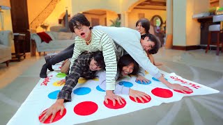 Best Friends TWISTER Challenge Hilarious [upl. by Anyehs]