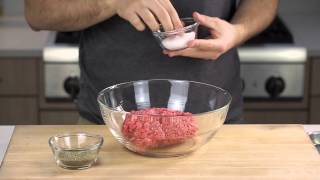 How to Make Burgers on Charcoal Grill  Weber Grills [upl. by Mclain]