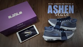 UNBOXING ASHEN SLATE 2023 Nike Lebron Witness 8 [upl. by Arayc750]