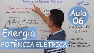 Aula 06  Energia e Potência Elétrica [upl. by Eilyw]